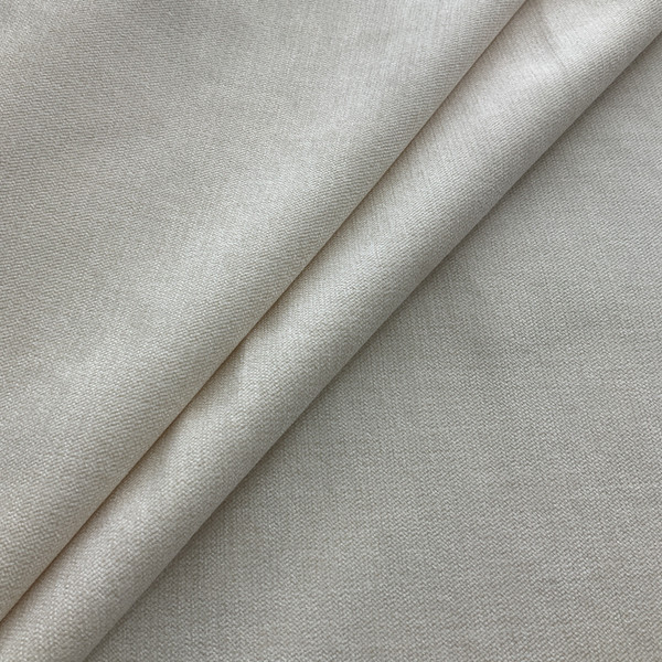 Hanover in Igloo | Upholstery Fabric | Microfiber in Ivory Off White | Heavy Weight | 91% Tencel / 9% Nylon | 54" Wide | By the Yard