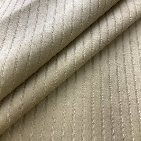 Wide Wale Corduroy in Flax | Upholstery Fabric | Solid Yellowish Tan | Heavy Weight | 54" Wide | By the Yard