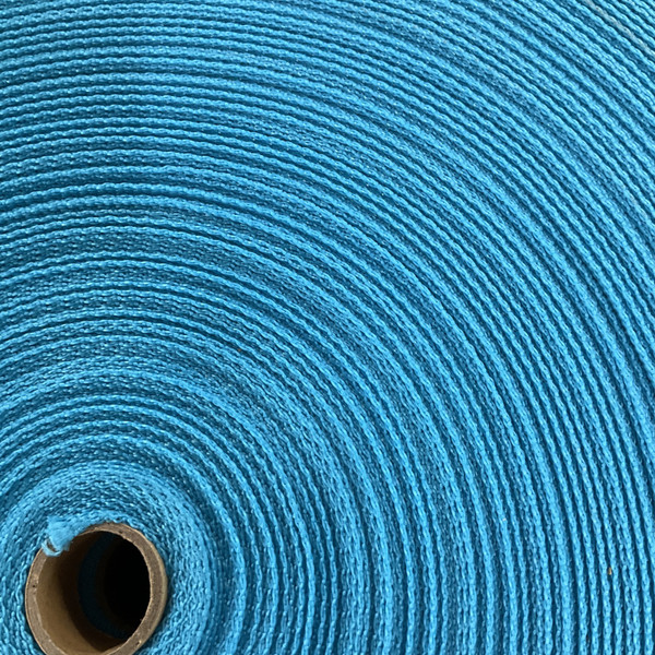 1 Inch Turquoise Blue Polyester Webbing / binding / Bag Strap | By The Yard