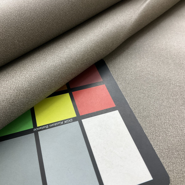 Lightly Mottled Grey-Taupe | Vinyl Upholstery Fabric | Light Grain | Workable | 54" Wide | By the Yard