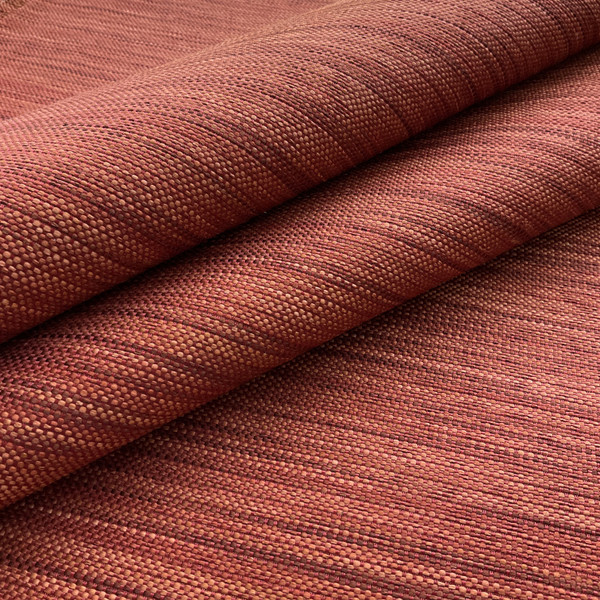 Flat in Chipotle Red | Upholstery Fabric | Basketweave | Heavyweight | 54" Wide | By the Yard