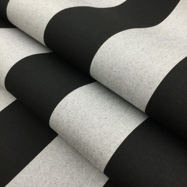 2.125 Yard Piece of Sunbrella Fabric Beaufort Black 5704-0000 | 46 Inch | Awning and Marine Weight |