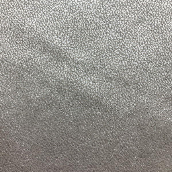 Dallas in Stucco  | Gray Matte Pebble Texture  Faux Leather Upholstery Vinyl Fabric | Heavyweight | Indoor Furniture | Flannel Backed  | 54" Wide | Sold BTY