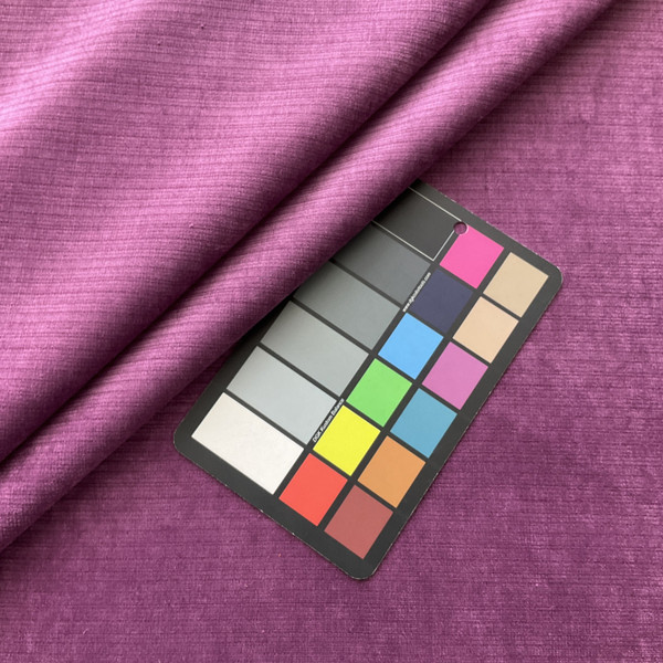 Colby in Plum | Upholstery Fabric | Purple with Subtle Striping | Poly / Nylon | Heavyweight | 54" Wide | By the Yard