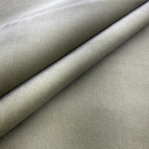 Linden in Thyme | Velvet Upholstery Fabric | Light Muted Green | Heavyweight | 54" Wide | By the Yard