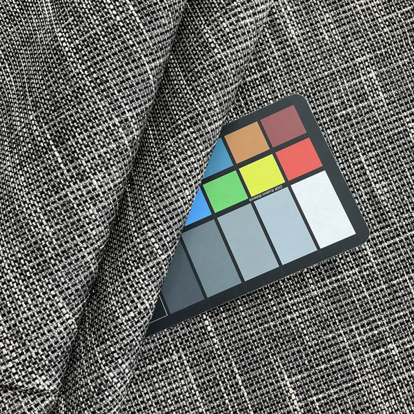 Estate in Black Pepper | Upholstery Fabric | Slub Basketweave in Black / White  | Heavy Weight | 54" Wide | By the Yard