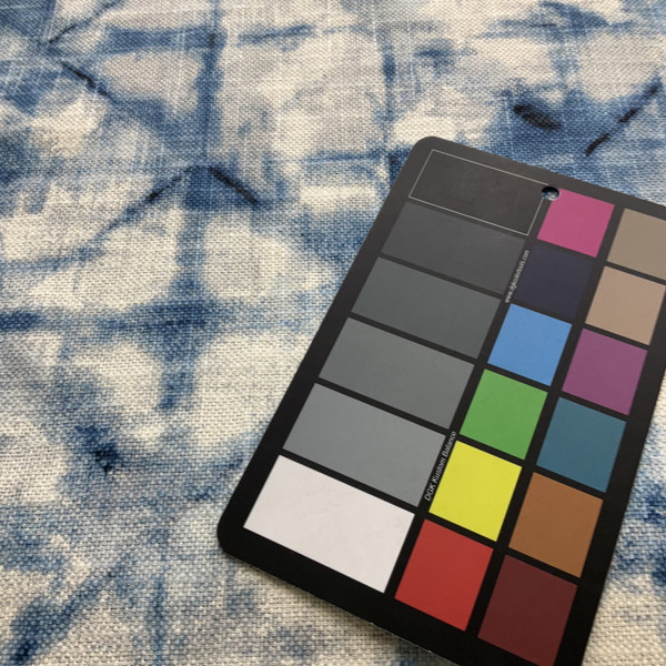 COVINGTON QUARTZ In Color DENIM Printed home Decor Fabric | By the Yard