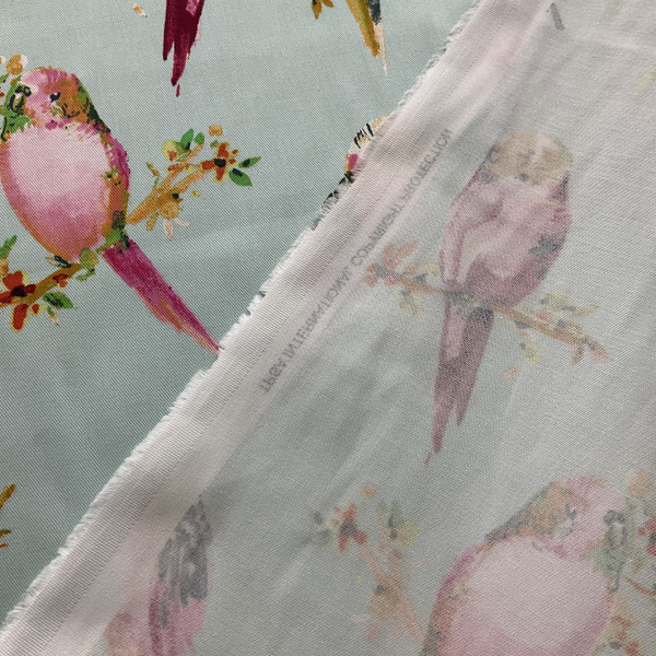 COVINGTON TWEETY In Color EGGSHELL BLUE Printed home Decor Fabric | By the Yard