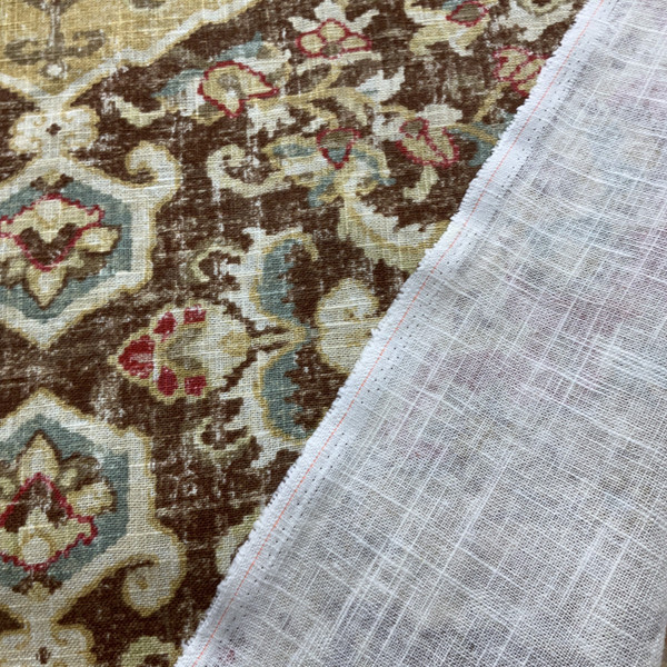 COVINGTON JAIPUR In Color MORACCANRED Printed home Decor Fabric | By the Yard