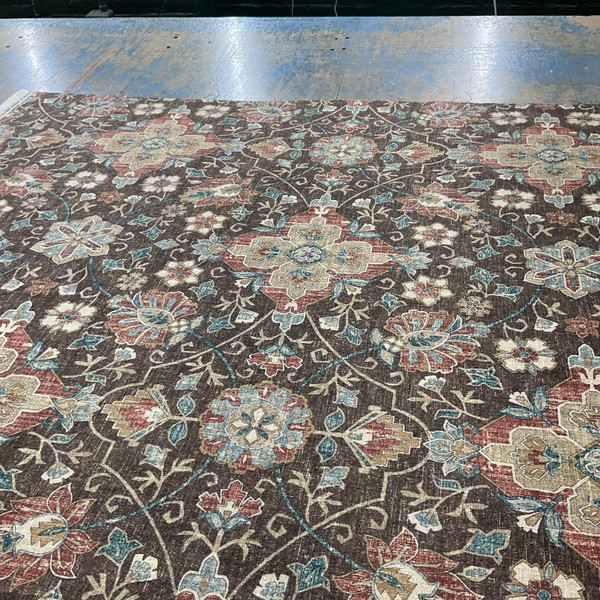COVINGTON BETTINA In Color ESPRESSO Printed home Decor Fabric | By the Yard