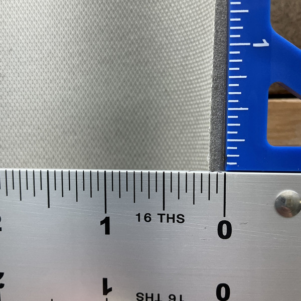 Volvo Heron | Foam-backed Fabric Headliner | Solid Light Grey | 1/8th | 60" Wide | By the Yard