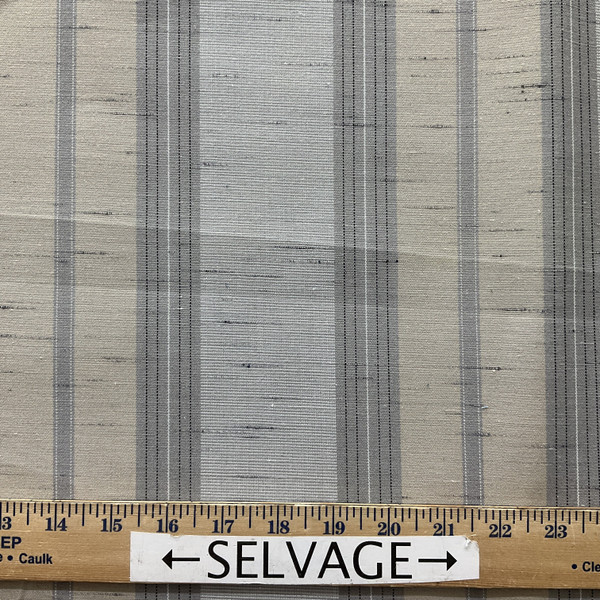 2.75 Yard Piece of Sunbrella - 4777-0000 Grey/Beige Chip Fancy | 46 Inch wide | AWNING AND MARINE Fabric | Shade / Outdoor Covers | By the Yard