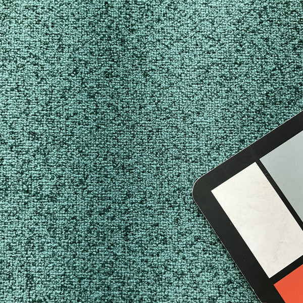 Cortlandt in Capri | Upholstery Fabric | Speckled Two Tone Teal | 100% Polyester | Nassimi Brand | 54" Wide | By the Yard