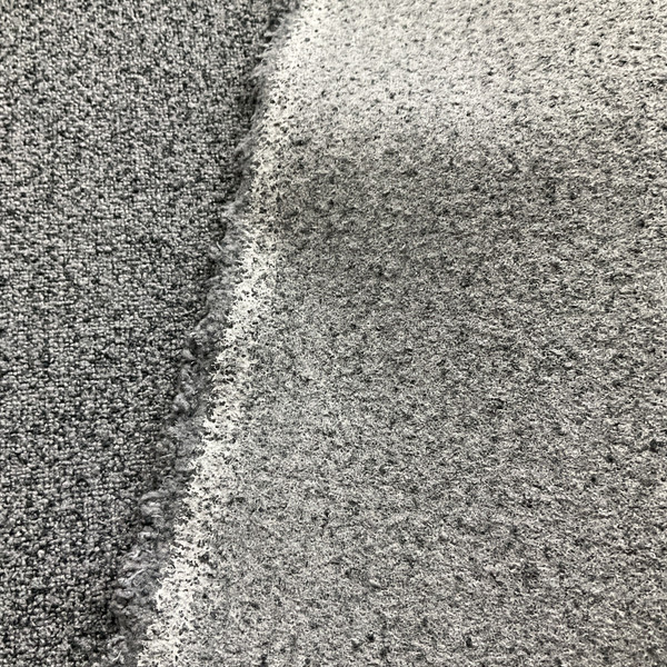 Cortlandt in Cashmere | Upholstery Fabric | Speckled Two Tone Medium Grey | 100% Polyester | Nassimi Brand | 54" Wide | By the Yard
