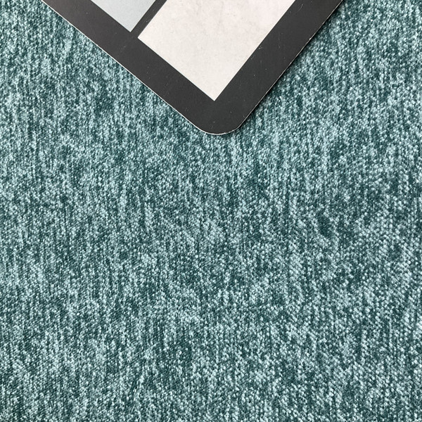 Franklin in Cove | Upholstery Fabric | Microfiber Twill | Heathered Teal | 100% Polyester | Heavy Weight | Nassimi | 54" Wide | By the Yard