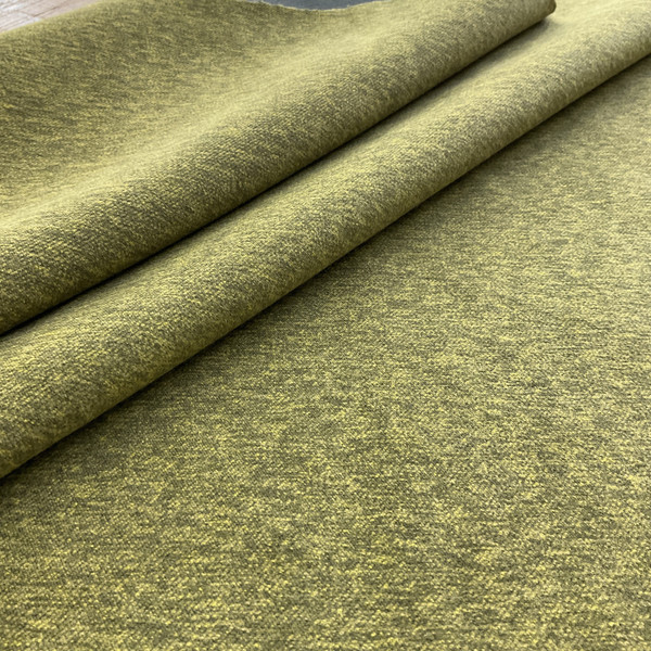 Franklin in Foothills | Upholstery Fabric | Microfiber Twill | Heathered Green | 100% Polyester | Heavy Weight | Nassimi | 54" Wide | By the Yard