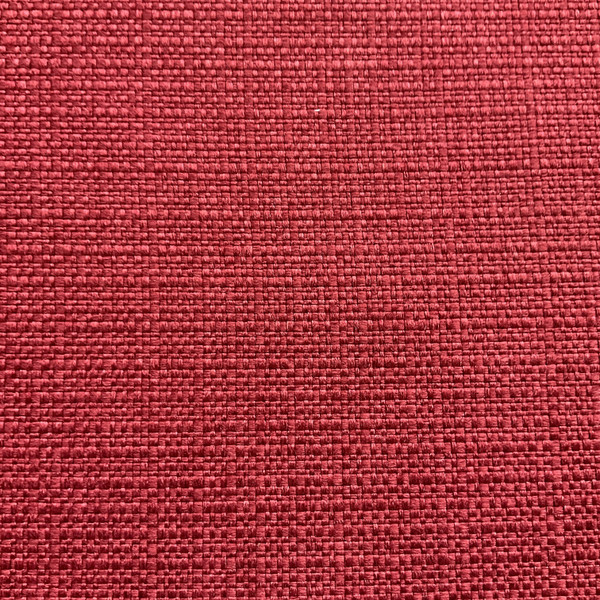 Ludlow in Ruby | Upholstery Fabric | Slub Basketweave | Dark Red | 100% Polyester | Heavy Weight | Nassimi | 54" Wide | By the Yard