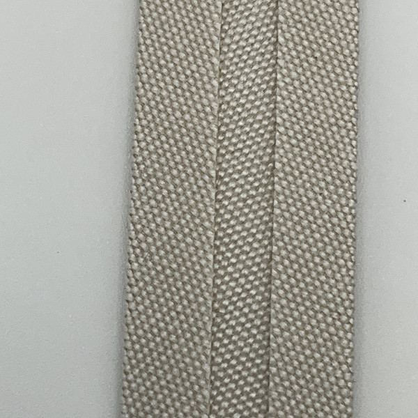 SUNBRELLA 3/4 INCH BIAS BINDING IN Oyster 4642-0000 BY THE YARD/ ROLL