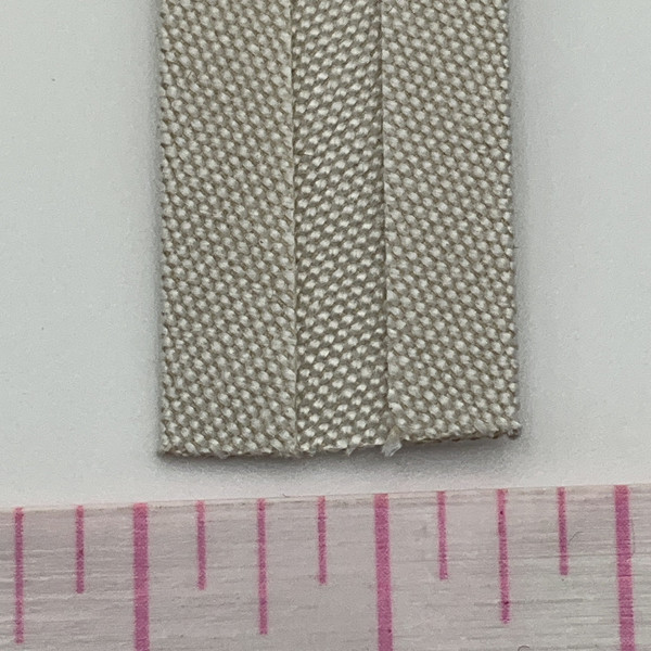 SUNBRELLA 3/4 INCH BIAS BINDING IN Oyster 4642-0000 BY THE YARD/ ROLL