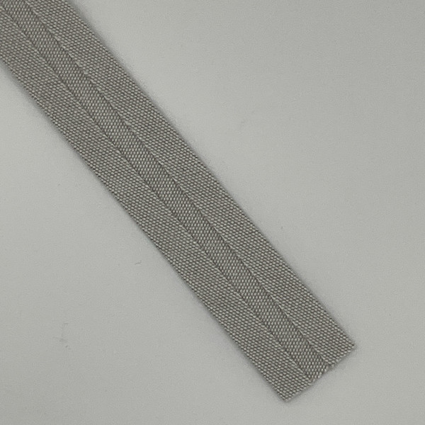 SUNBRELLA 3/4 INCH BIAS BINDING IN Silver 4651-0000 BY THE YARD/ ROLL