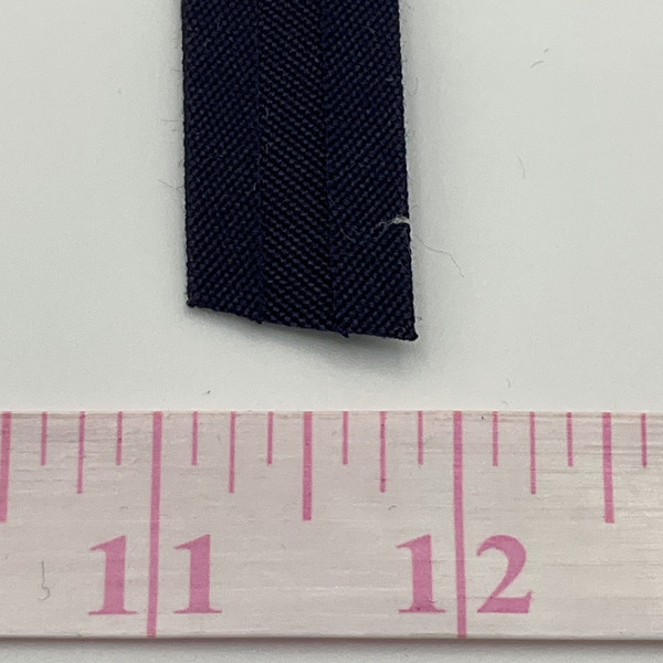 SUNBRELLA 3/4 INCH BIAS BINDING IN Captain Navy 4646-0000 BY THE YARD/ ROLL