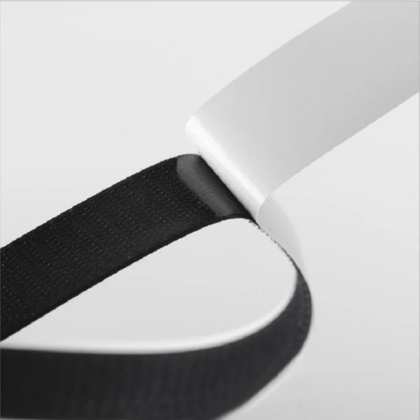 3" ADHESIVE BACK GENERIC VELCRO | HOOK - BLACK