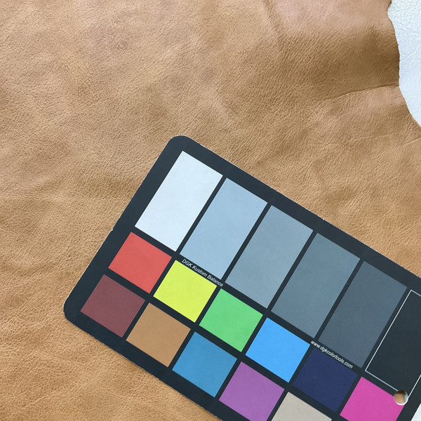 Tan | Full Grain Leather Cowhide | 16 Square Feet | 3 Ounce / 1.2 mm