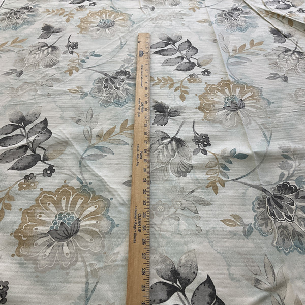 2 Yard Piece of Kelly Ripa Home Light Hearted Duck Spa | Medium Weight Duck Fabric | Home Decor Fabric | 54" Wide