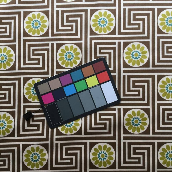 2.12 Yard Piece of Key Ring Maze in Brown Upholstery / Drapery Fabric | 54 Wide | By the Yard