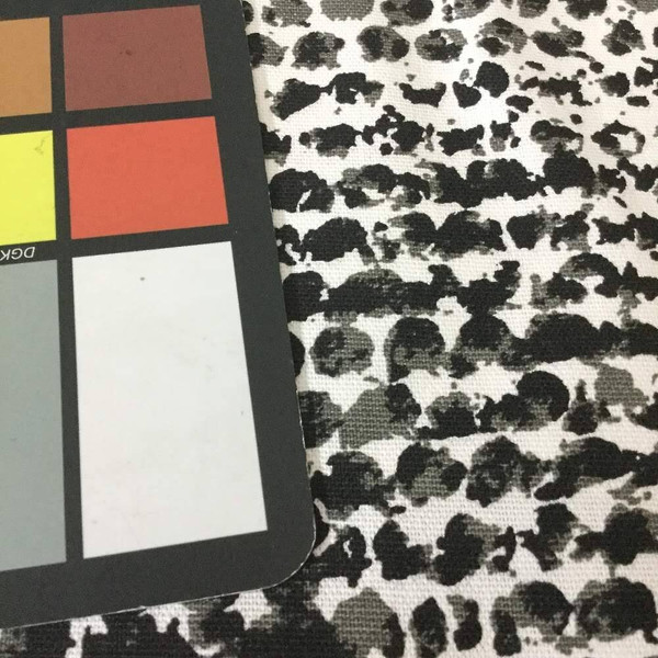 3 Yard Piece of Grunge Abstract in Black and White | Drapery Fabric | Premier Prints | 54W | BTY