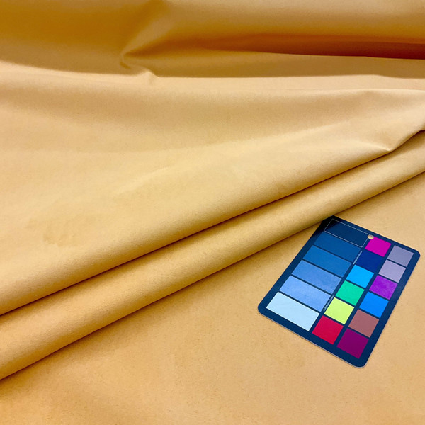 1.66 Yard Piece of Sunflower Yellow Microsuede | Medium Weight Upholstery Fabric  | 54" Wide | By the Yard | Durable