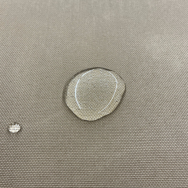 Tan Waterproof Nylon Canvas Fabric | Tarps / Outdoor Covers / Backpacks / Banners | 500 Denier | 60" Wide | By the Yard