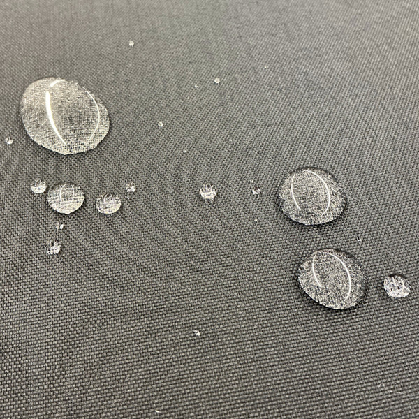 Black Waterproof Nylon Canvas Fabric | Tarps / Outdoor Covers / Backpacks / Banners | 400 Denier | 60" Wide | By the Yard.