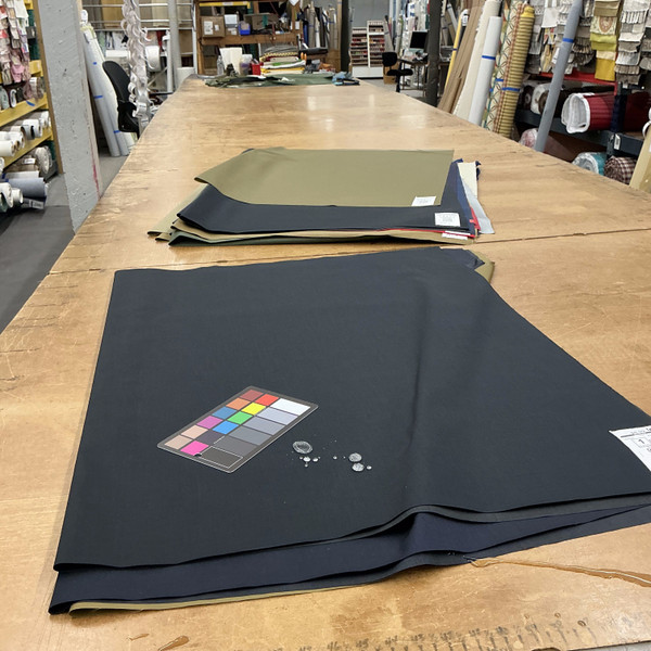 Black Waterproof Nylon Canvas Fabric | Tarps / Outdoor Covers / Backpacks / Banners | 400 Denier | 60" Wide | By the Yard.