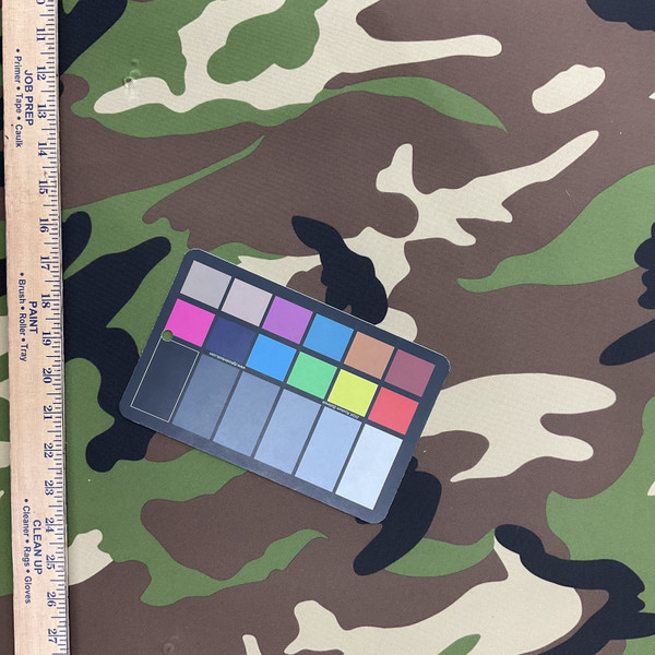 1.6 Yard Piece of Ottertex Waterproof Canvas Camo | Heavyweight Canvas Fabric | Home Decor Fabric | 60" Wide