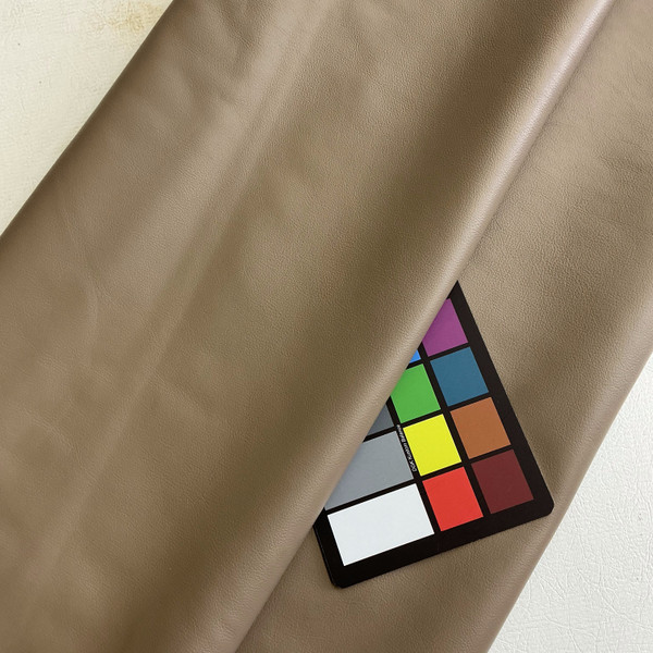 Taupe Top Grain Premium Leather Hide | Chrome Tanned | 50+ Square Feet | 1.2 mm / 3 Ounce | Upholstery Leather