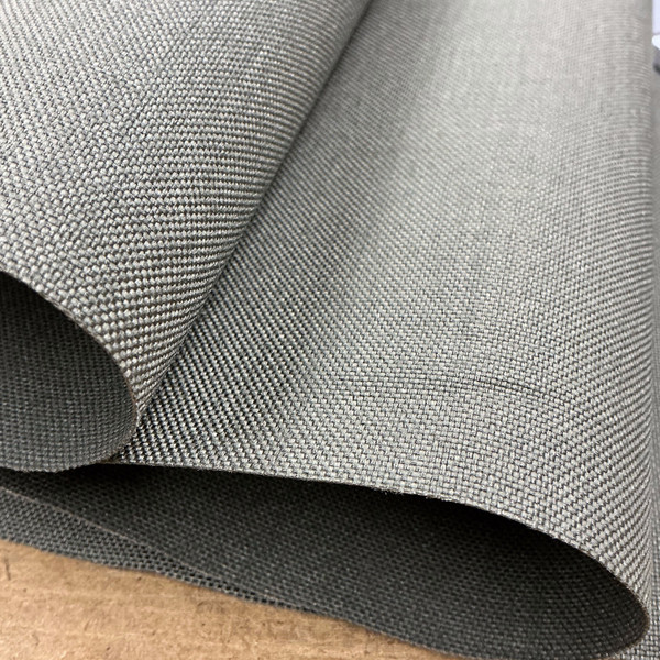 Medium Grey Waterproof Nylon Canvas Fabric | Tarps / Outdoor Covers / Backpacks / Banners | 1000 Denier | 65" Wide | By the Yard