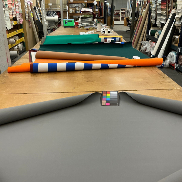 Recacril Nickel Grey R-198 | Waterproof Awning & Marine Canvas | 100% Solution Dyed Acrylic | 60" Wide | By the Yard