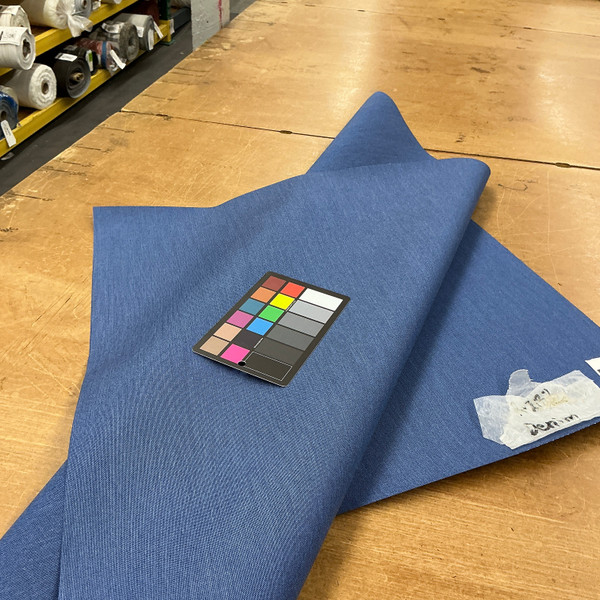 Recacril Denim Blue R-232 | Waterproof Awning & Marine Canvas | 100% Solution Dyed Acrylic | 47" Wide | By the Yard