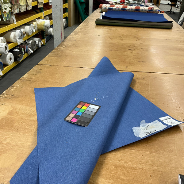 Recacril Denim Blue R-232 | Waterproof Awning & Marine Canvas | 100% Solution Dyed Acrylic | 47" Wide | By the Yard