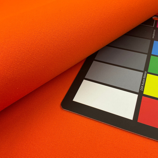 Recacril Orange R-567 | Waterproof Awning & Marine Canvas | 100% Solution Dyed Acrylic | 47" Wide | By the Yard