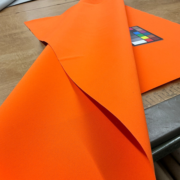 Recacril Orange R-567 | Waterproof Awning & Marine Canvas | 100% Solution Dyed Acrylic | 47" Wide | By the Yard