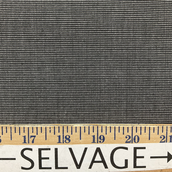 2 Yard Piece of Sunbrella 4607-0000 | CHARCOAL TWEED | 46 Inch  Awning Wght Canvas Fabric