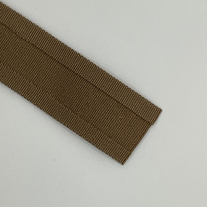 Beige | 1 Inch Double Edge Folded Sunbrella Fabric Binding  | 1" x BTY | Beige