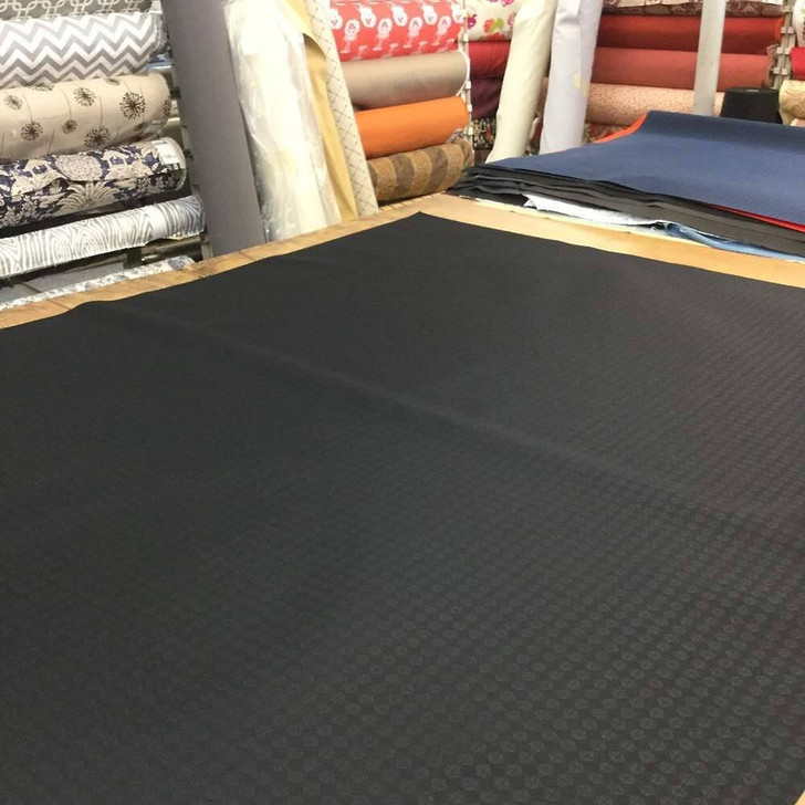 Black Diamond on Black  - Vinyl Backed Nylon Fabric |  600X300 Denier 58" Wide