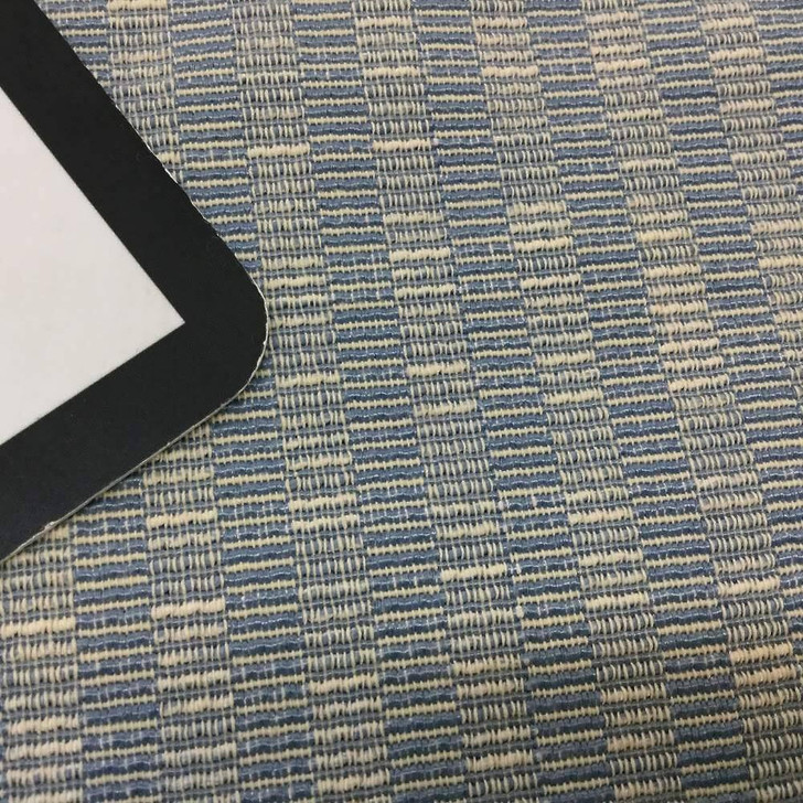 Blue and White Subtle Stripes | Upholstery Fabric | 58 W | By the Yard | Durable
