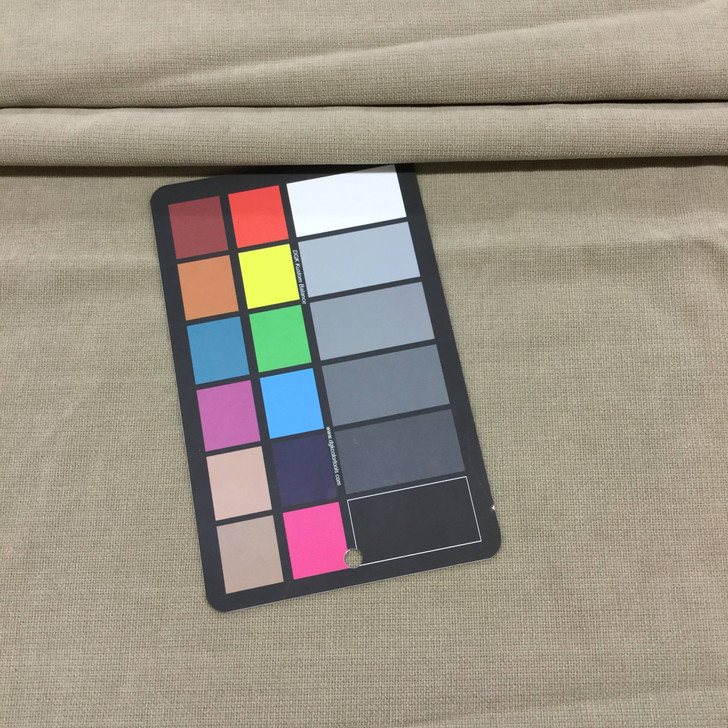 Tan Low-Pile Chenille | Upholstery Fabric | 55 Wide | By the Yard | Super Soft