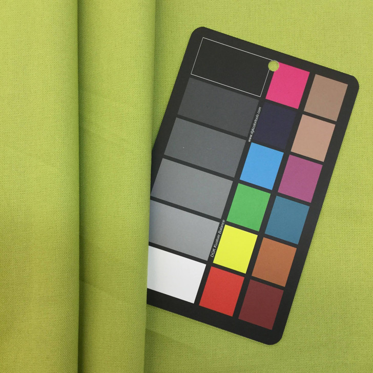 Spring Green Cotton Canvas Fabric | Slipcovers / Upholstery | Lightweight | 54 Wide