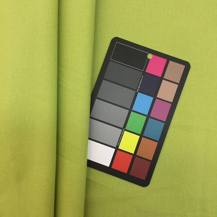 Spring Green Cotton Canvas Fabric | Slipcovers / Upholstery | Lightweight | 54 Wide