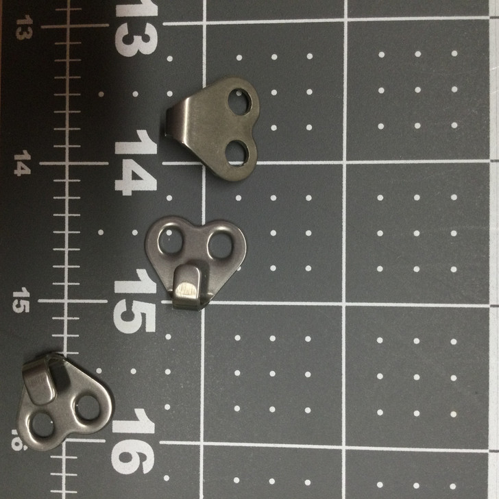 Speed Boot Lace Hooks | Nickel Finish | Military / Hiking Boot Repair